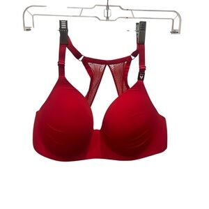 Victoria Secret Bra NEW Color Red Size 36DD Wireless